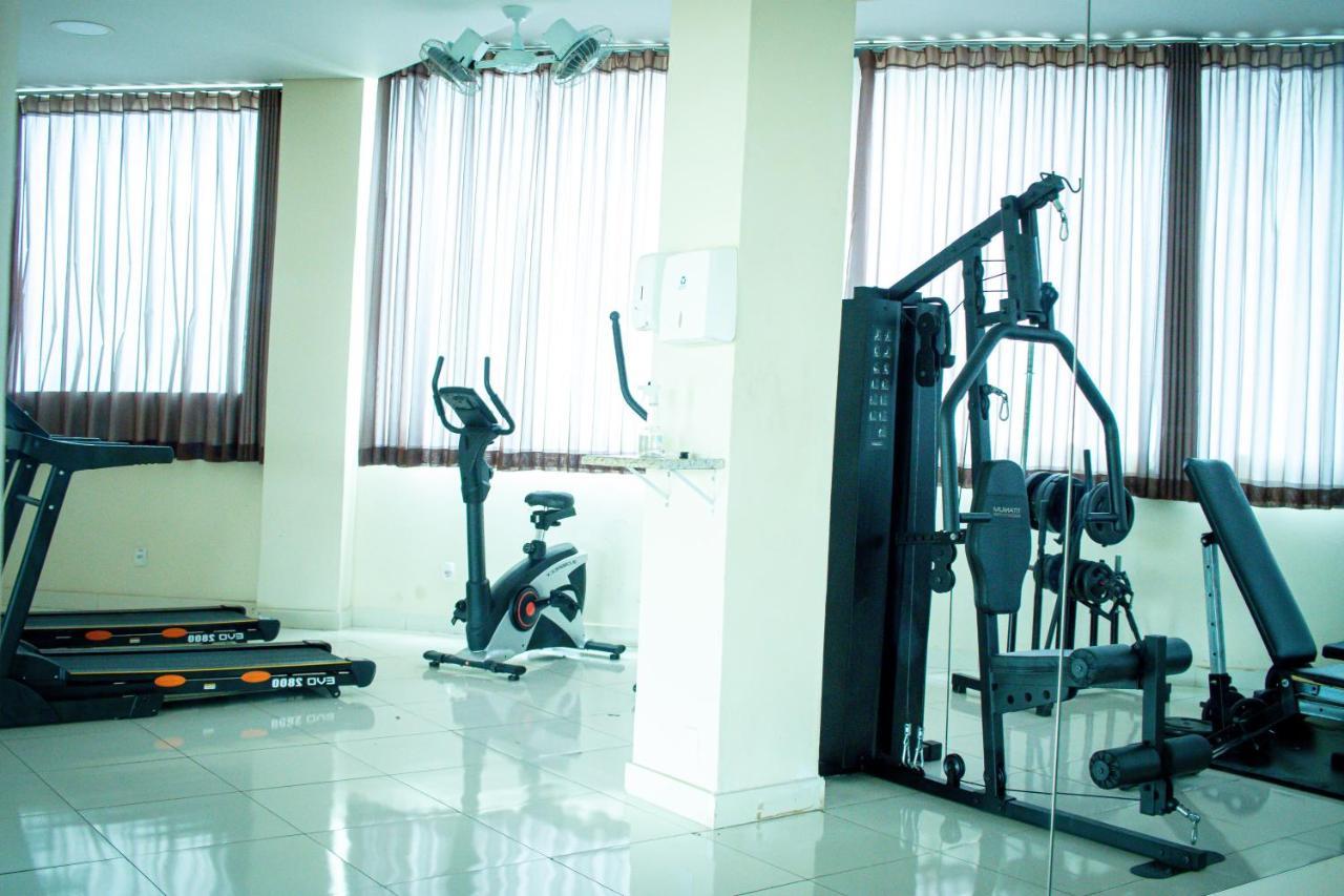 Hotel H2 Congonhas コンゴーニャス エクステリア 写真 A gym in a hotel